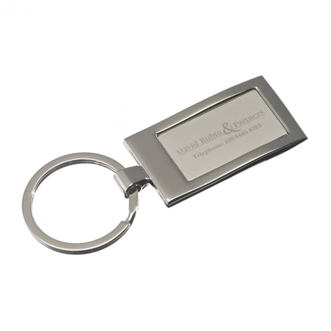 Custom Printed Hertford Keyring