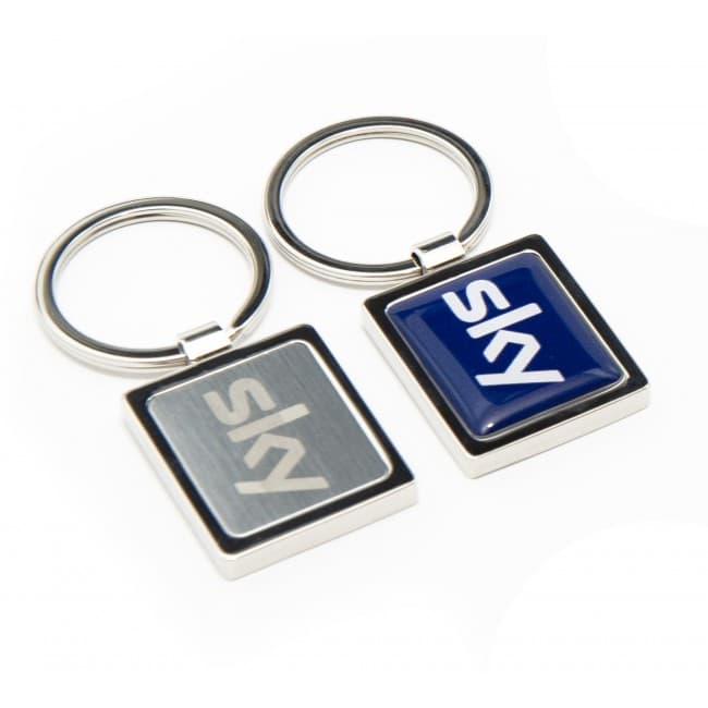 Custom Printed Nexus 7 Luxury Feel Keyring With Laser Engraved Logo