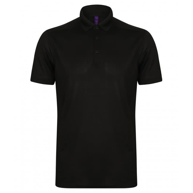 Custom Printed Henbury Stretch Microfine Pique Gent'S Golf Polo