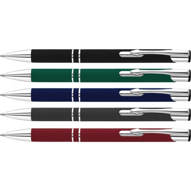 Custom Printed Electra Classic DK Soft Ballpen (Line Colour Print)