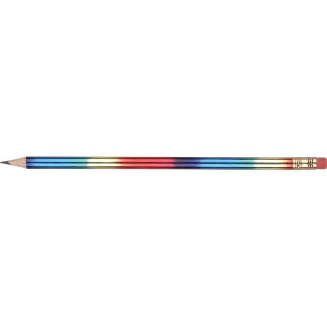 Custom Printed Rainbow Wooden Pencil