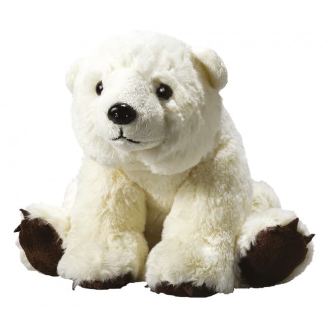 Custom Printed plush polar bear Lia