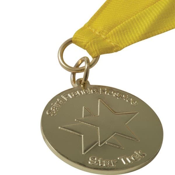 Custom Printed Stamped Iron Medal 40mm