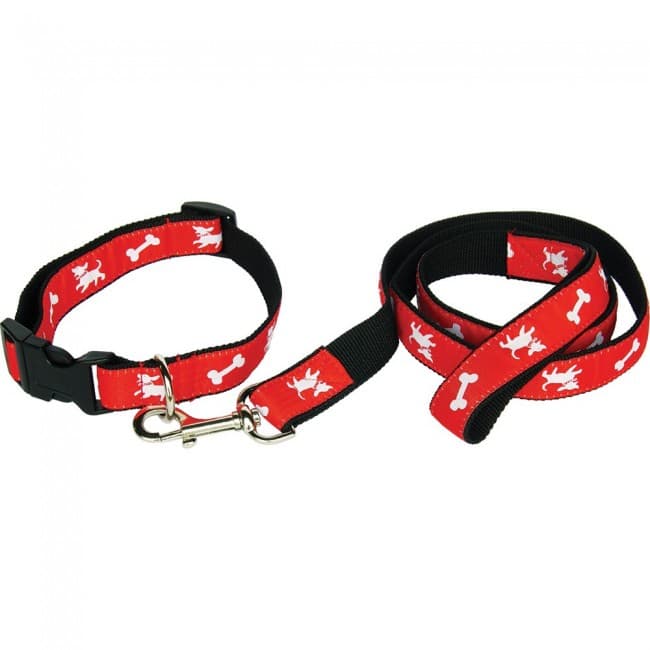 Custom Printed Woven Applique Dog Lead