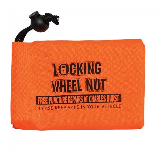 Custom Printed Large Locking Wheel Nut Bag