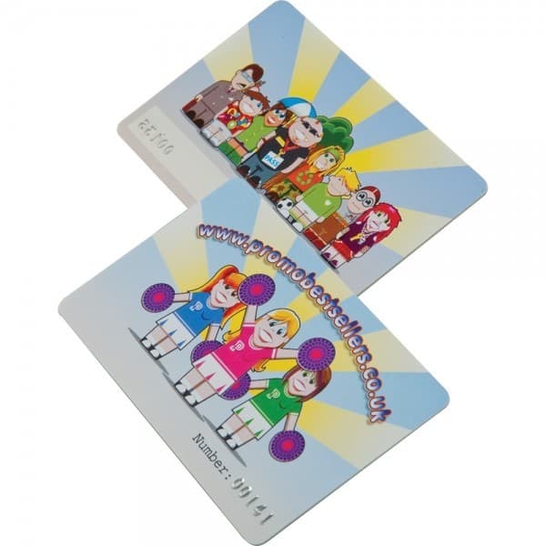 Custom Printed Large Plastic Cards 125x80mm