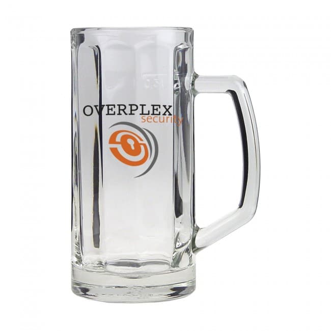 Custom Printed Beer Tankard Large 400 ml