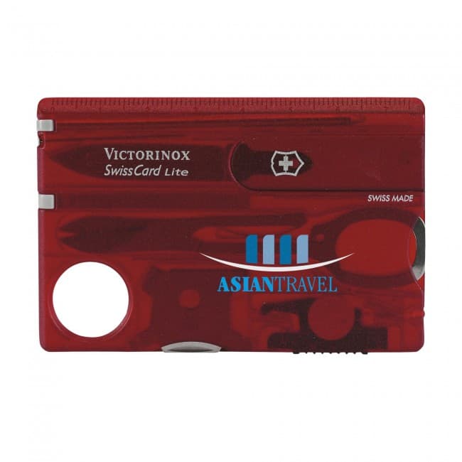 Custom Printed Victorinox Swisscard Lite