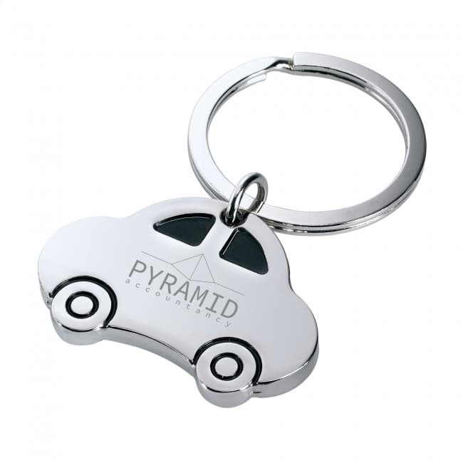 Custom Printed Cars key ring