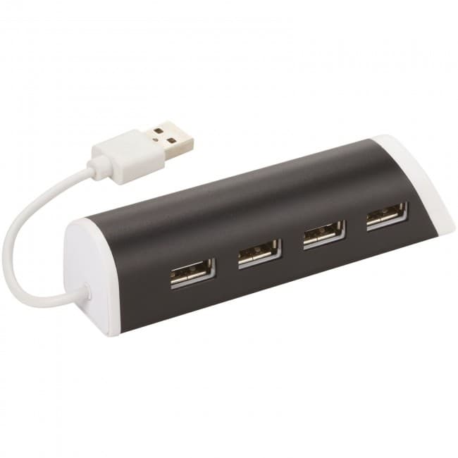 Custom Printed Power 4-port USB hub and smartphone stand - Image 4