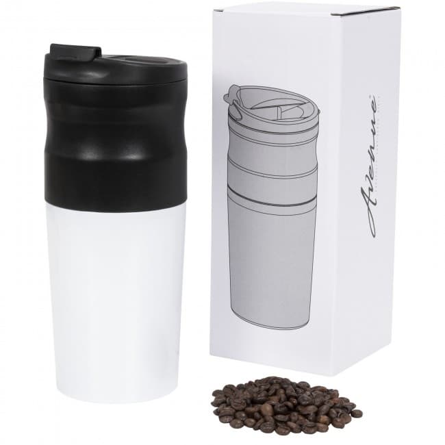 Custom Printed Brew all-in-one portable electric coffee maker