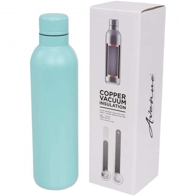 Custom Printed Thor 510 ml copper vacuum insulated sport bottle - Image 1