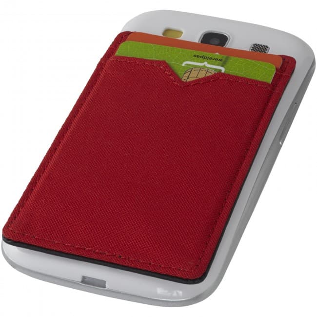 Custom Printed Eye dual pocket RFID smartphone wallet - Image 2