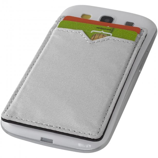 Custom Printed Eye dual pocket RFID smartphone wallet - Image 1