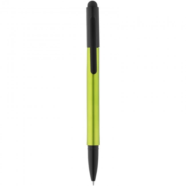 Custom Printed Gorey stylus ballpoint pen with device stand - Image 1