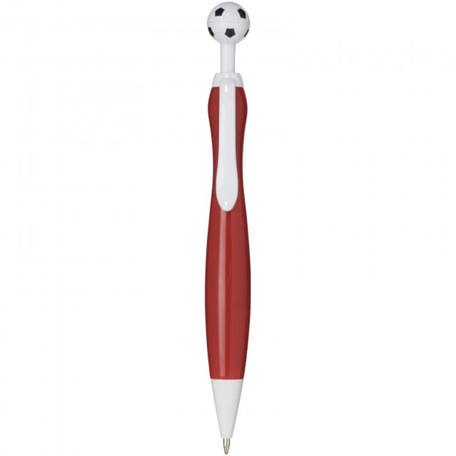 Custom Printed Naples ballpoint pen with football-shaped clicker - Image 3