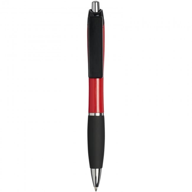 Custom Printed Domed Curvy ballpoint pen-BK - Image 5