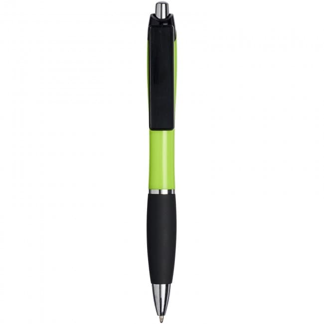 Custom Printed Domed Curvy ballpoint pen-BK - Image 4