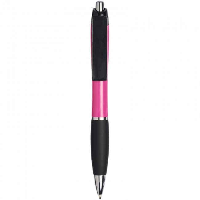 Custom Printed Domed Curvy ballpoint pen-BK - Image 2