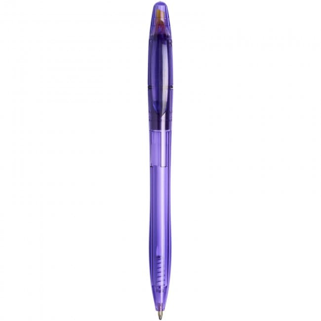 Custom Printed Sprint ballpoint pen with highlighter - Image 2