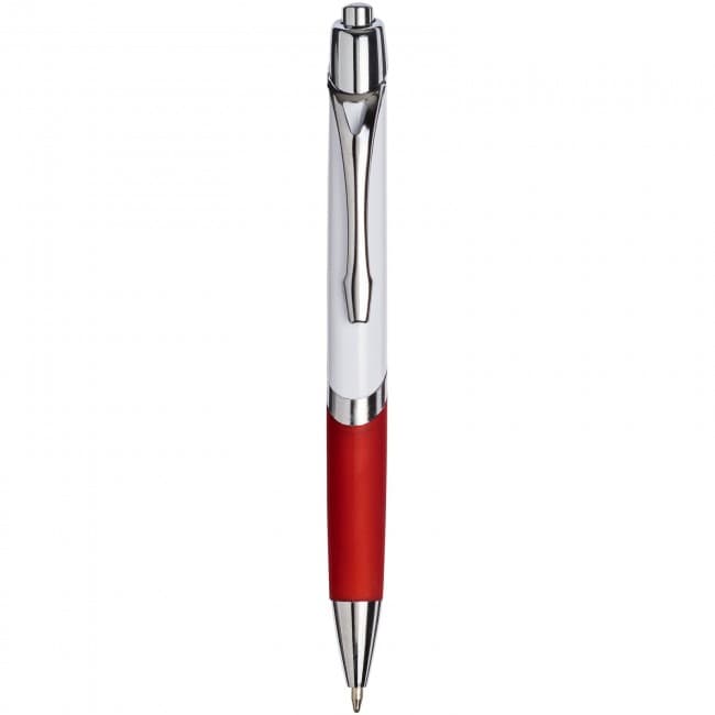 Custom Printed Ellipse ballpoint pen with white barrel - Image 2