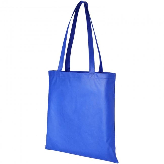 Custom Printed Zeus non-woven convention tote bag - Image 8