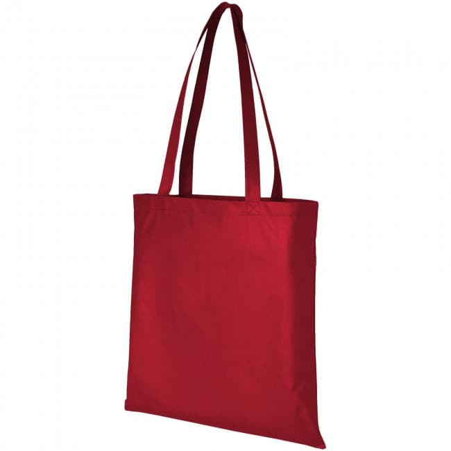 Custom Printed Zeus non-woven convention tote bag - Image 7