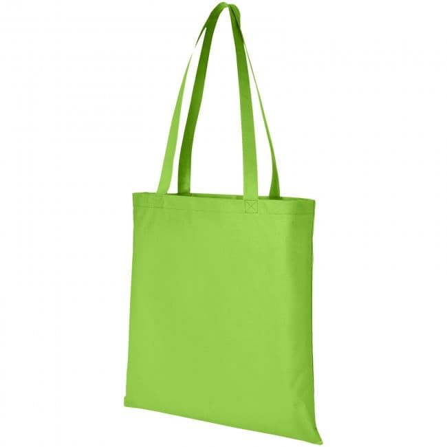 Custom Printed Zeus non-woven convention tote bag - Image 5