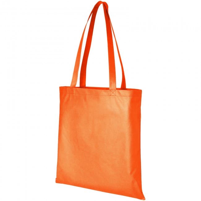 Custom Printed Zeus non-woven convention tote bag - Image 4