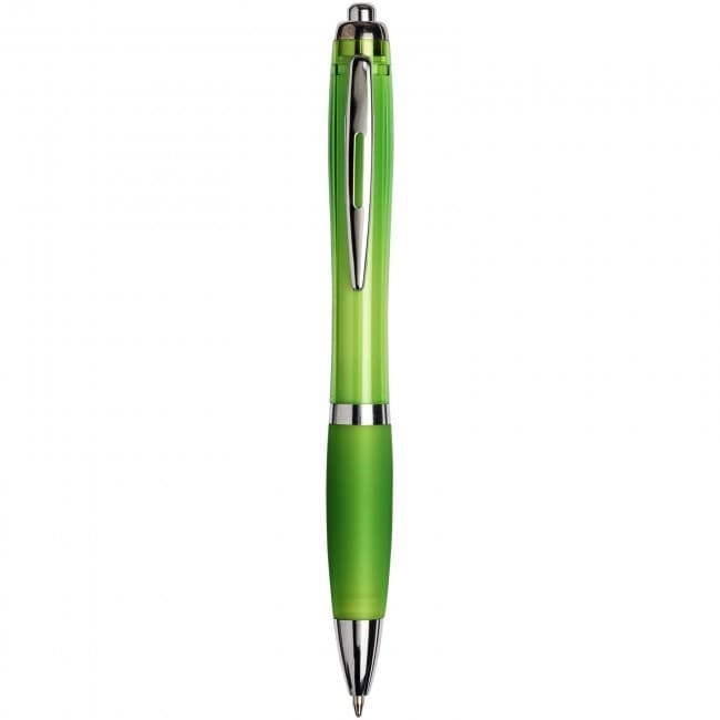 Custom Printed Curvy Ballpen : Black: - Image 5