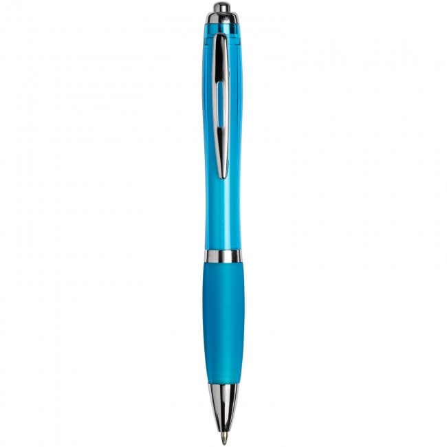 Custom Printed Curvy Ballpen : Black: - Image 3