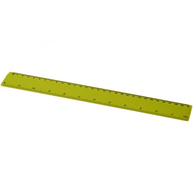 Custom Printed Renzo 30 cm plastic ruler - Image 1