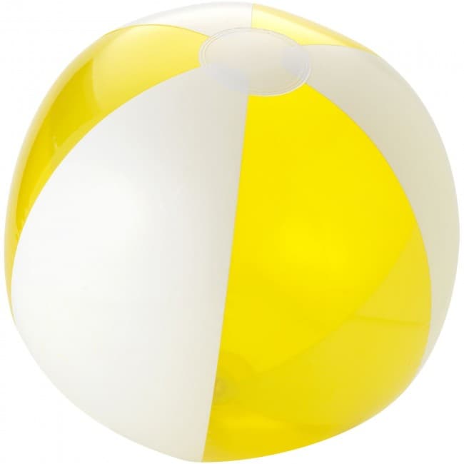 Custom Printed Bondi solid and transparent beach ball - Image 1