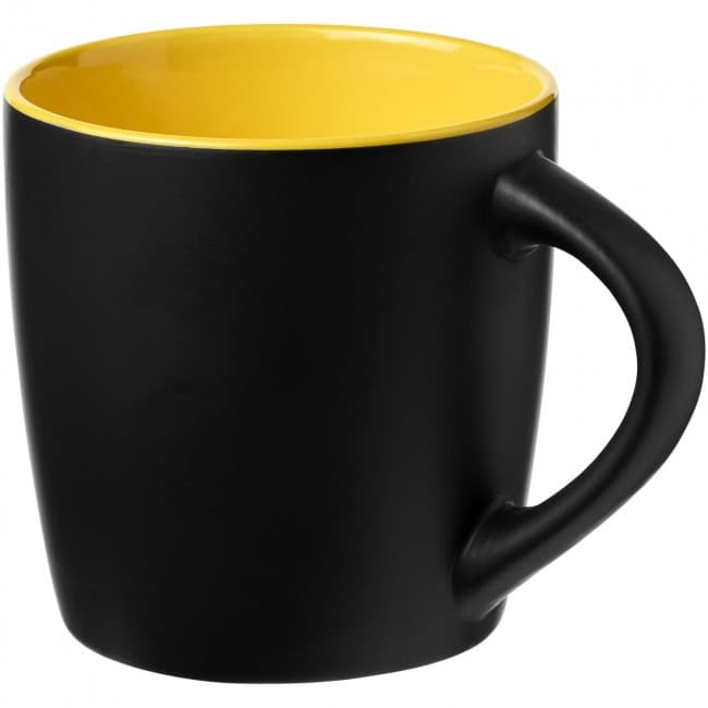 Custom Printed Riviera 340 ml ceramic mug - Image 1