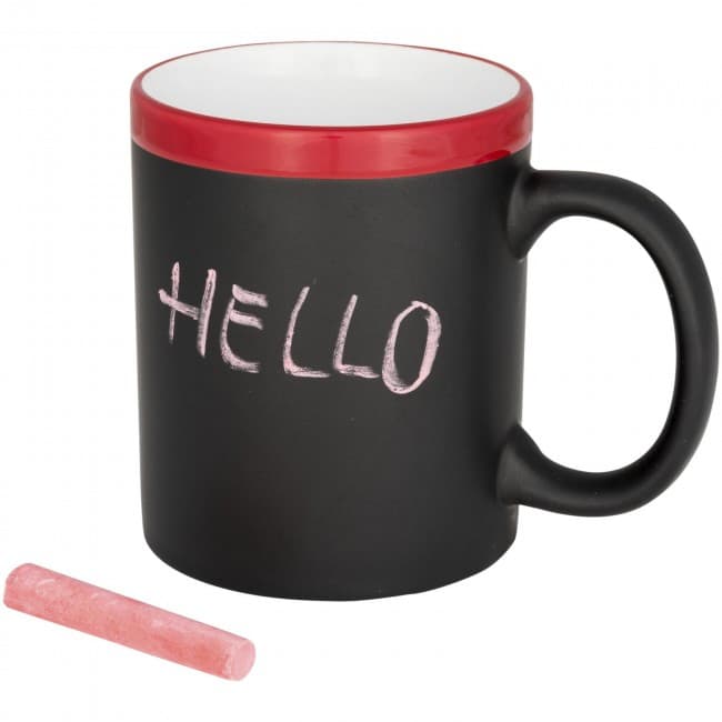 Custom Printed Chalk write mug - Image 2