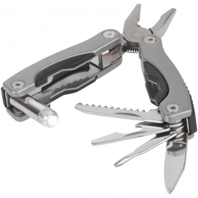 Custom Printed Casper 8-function multi-tool with LED flashlight - Image 2