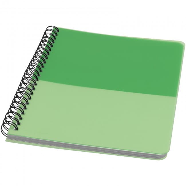 Custom Printed Colour-block A5 spiral notebook - Image 2