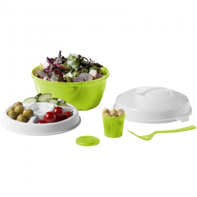 Custom Printed Ceasar salad bowl set - Image 1