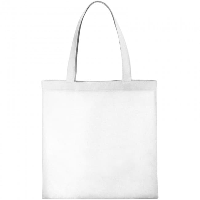 Custom Printed Zeus non-woven small convention tote bag - Image 8