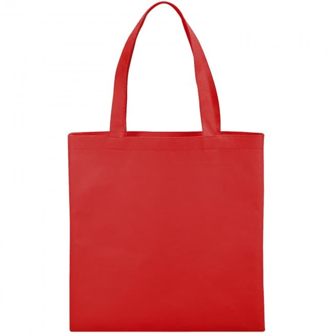 Custom Printed Zeus non-woven small convention tote bag - Image 5