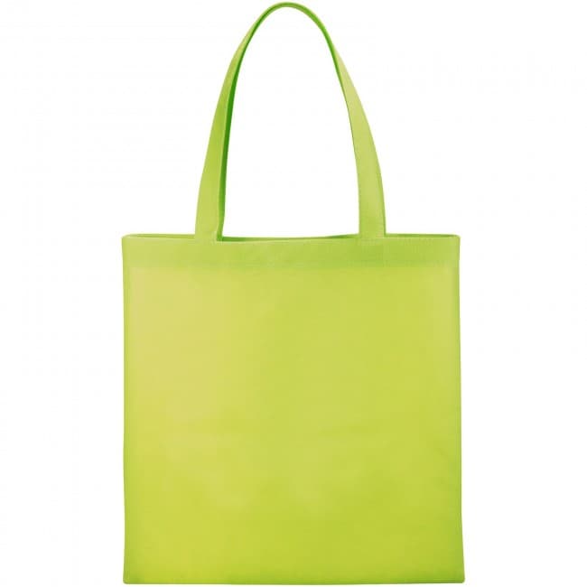 Custom Printed Zeus non-woven small convention tote bag - Image 4