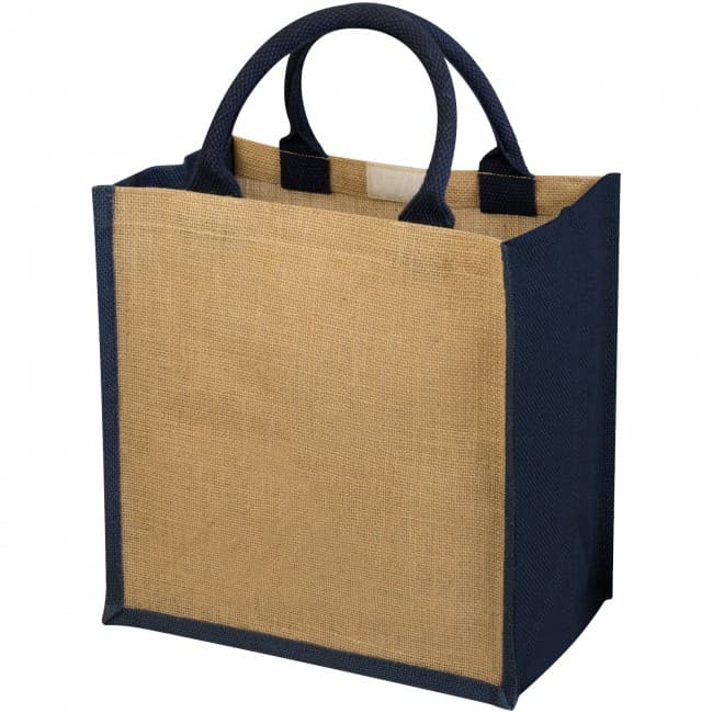 Custom Printed Chennai tote bag made from jute - Image 2