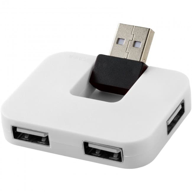 Custom Printed Gaia 4-port USB hub - Image 5