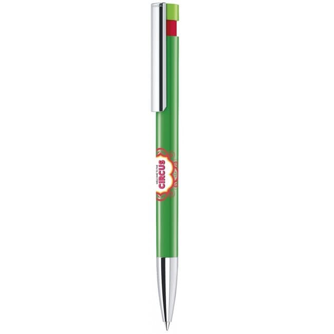 Custom Printed senator Liberty Mix & Match plastic ball pen (polished MC MTT)