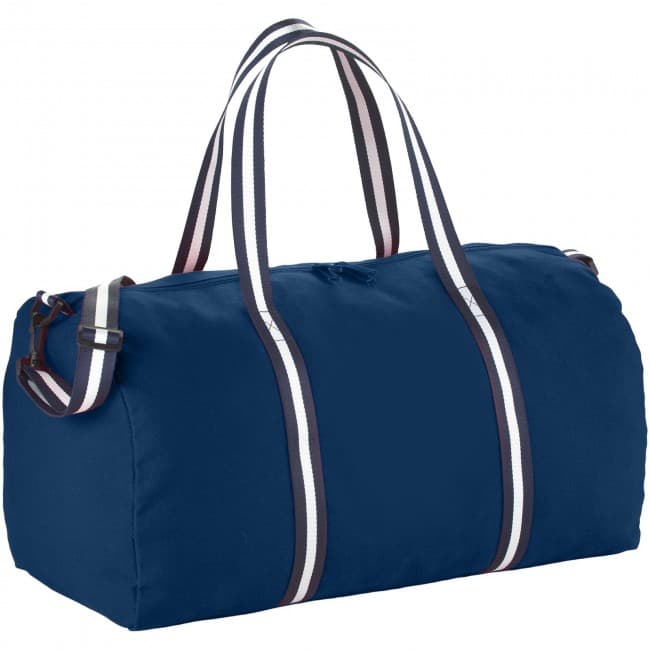 Custom Printed Weekender cotton travel duffel bag - Image 2