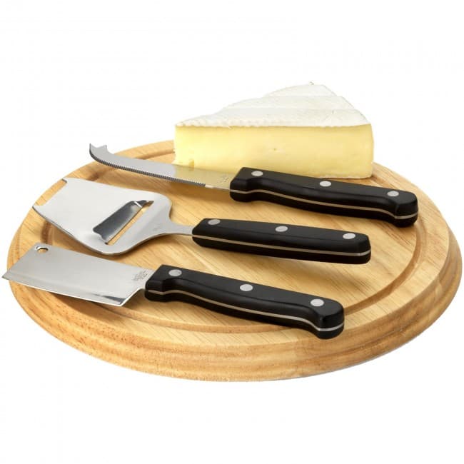 Custom Printed Fort 4-piece cheese serving gift set