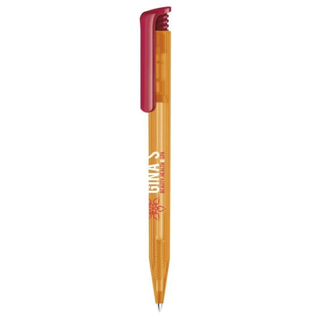 Custom Printed senator Super Hit Mix & Match plastic ball pen (frosted)