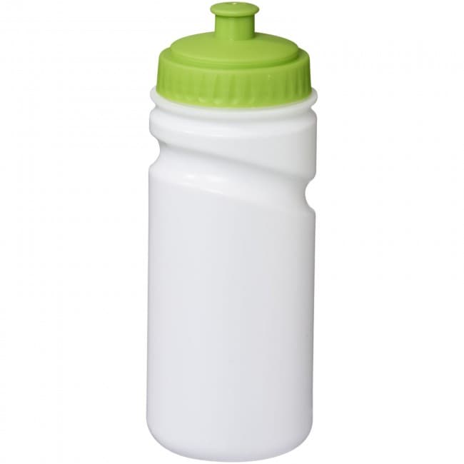 Custom Printed Easy-squeezy 500 ml white sport bottle - Image 6