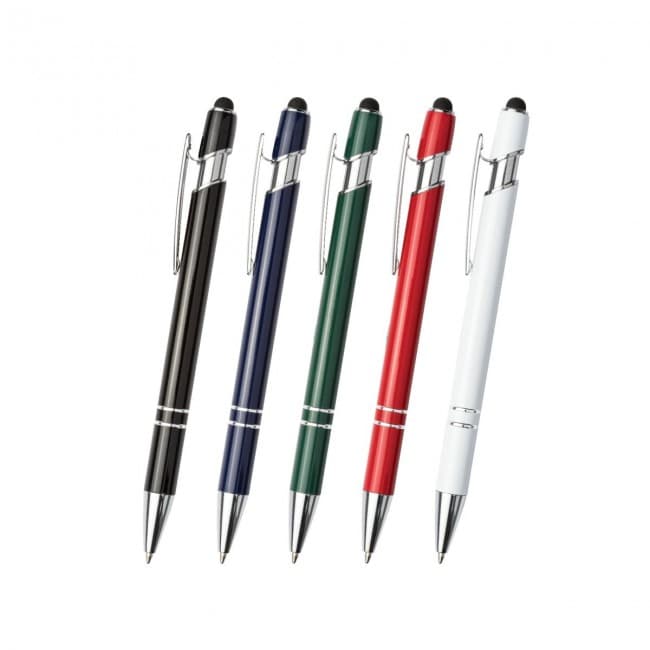 Custom Printed Satin Stylus Ballpen - Image 1