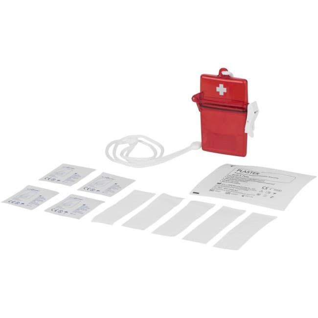 Custom Printed Haste 10-piece first aid kit